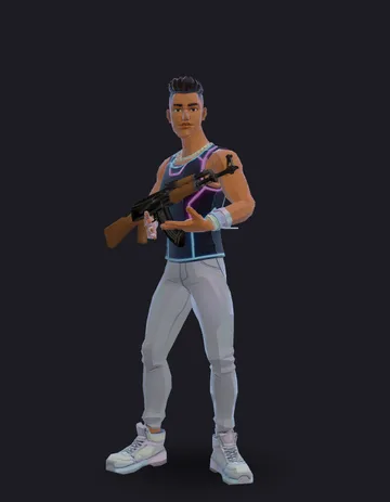 Clubber - CS Brasil character