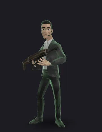 Coach Quântico - CS Brasil character