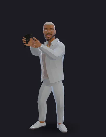 Pagodeiro - CS Brasil character