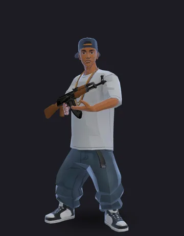 Rapper - CS Brasil character