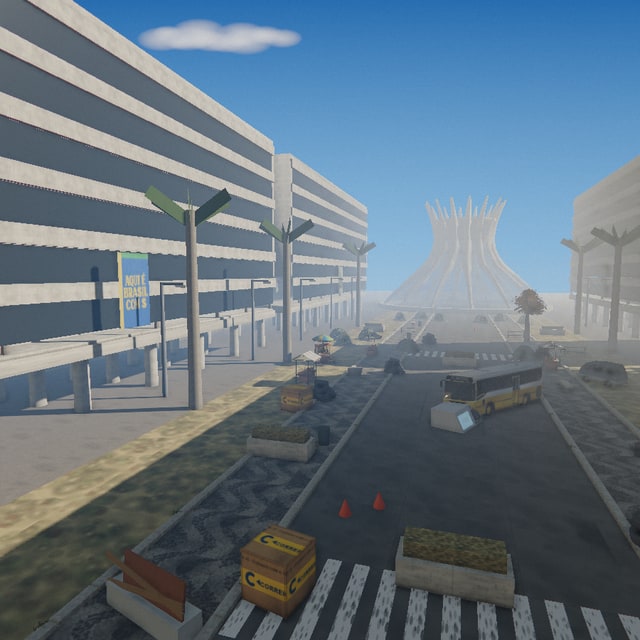 Praça dos Três Poderes arena in CS Brasil