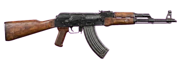 In-game 3D model of the AK-47 "BATE-ESTACA"