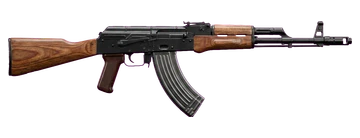 In-game 3D model of the AKM "KALASH DA VÉIA"