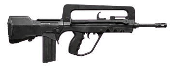 In-game 3D model of the FAMAS "BAGUETE"