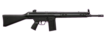 In-game 3D model of the HK G3 "FRITZ"