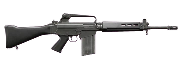 In-game 3D model of the MD97 "FUZIL DA PÁTRIA"