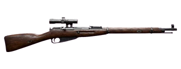 In-game 3D model of the MOSIN "VOVÓ RUSSA"