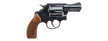 In-game 3D model of the REVÓLVER .38 "TROVÃO"